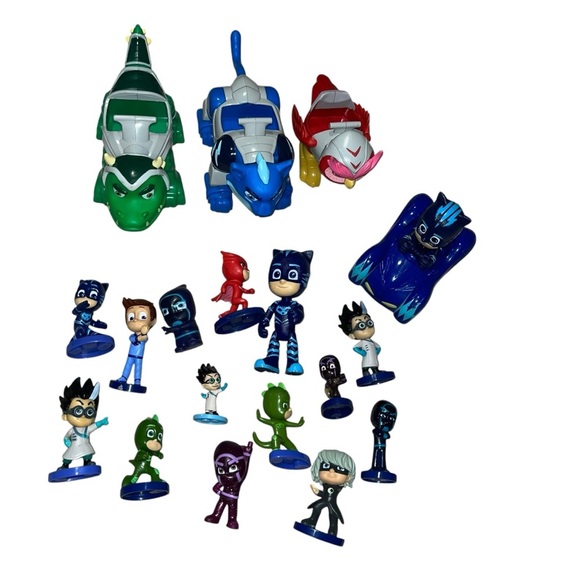 Pj masks Action Figure Vehicles toy lot - Picture 1 of 5